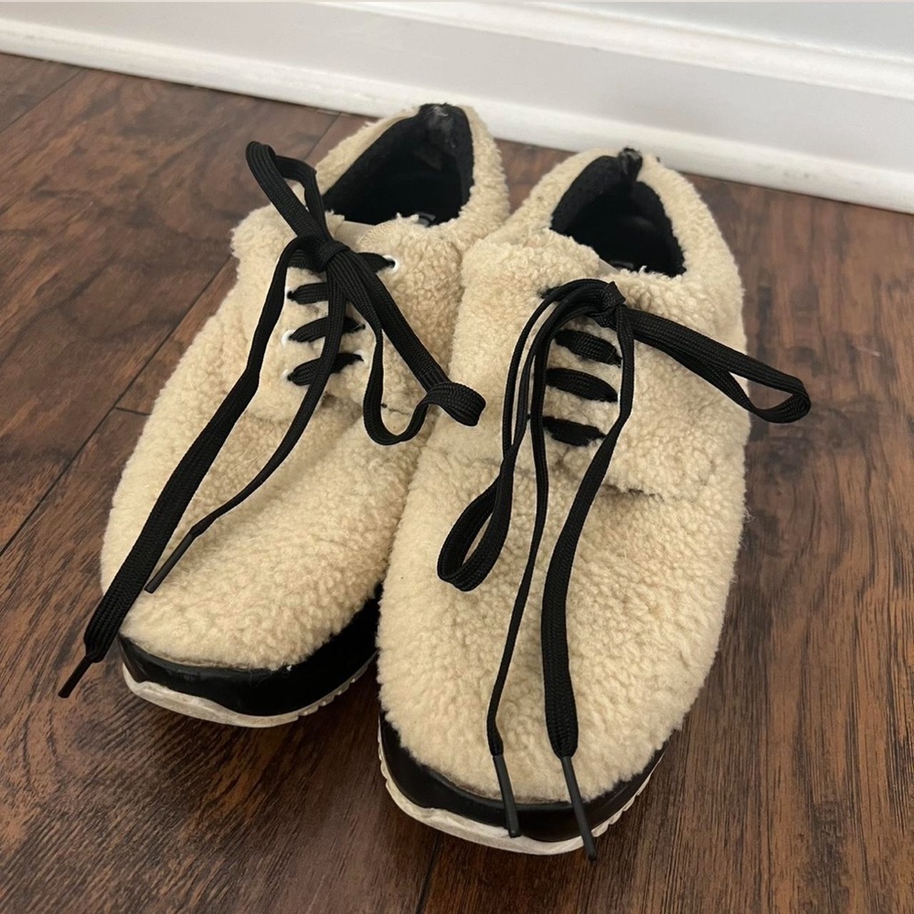 Old CELINE Shearling Sneakers